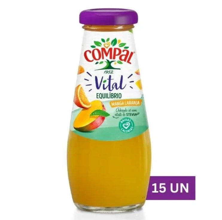 COMPAL MANGA LARANJA 200ML