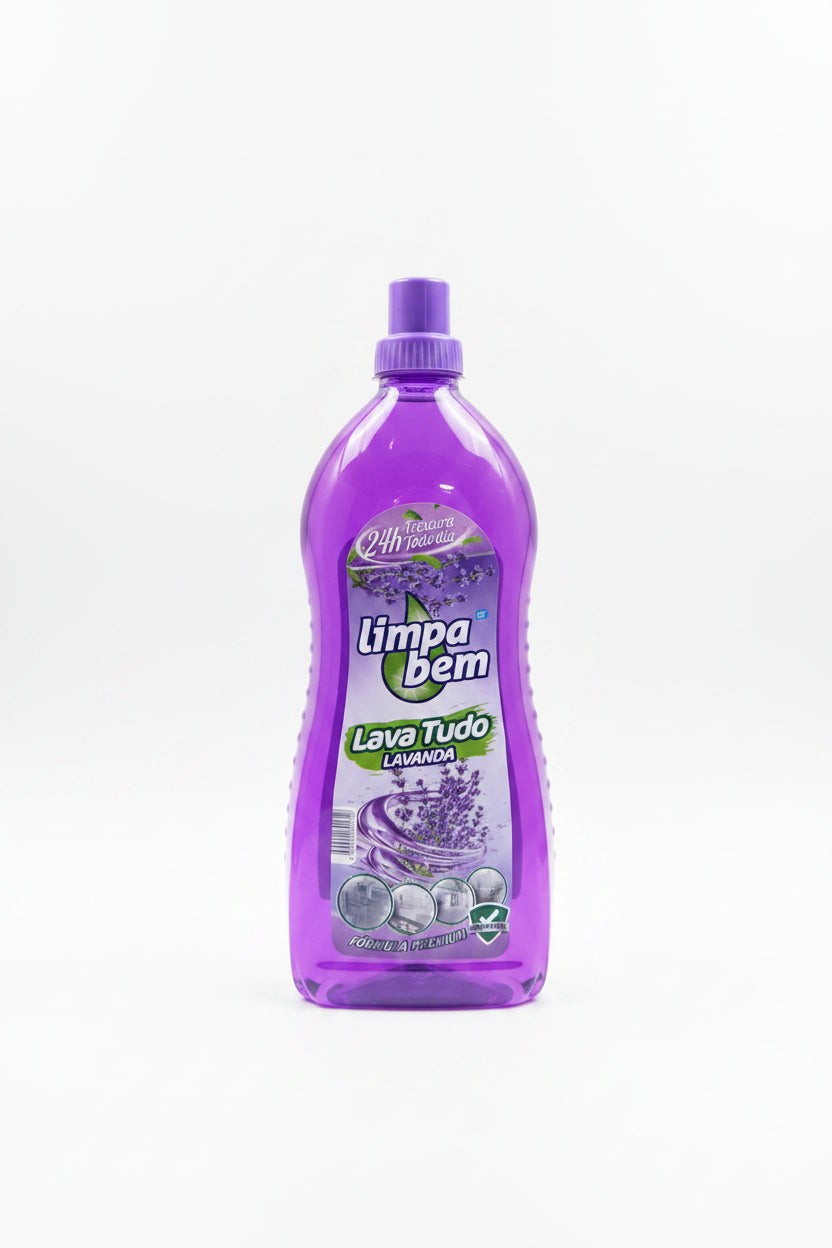 LIMPA BEM - LAVA TUDO - LAVANDA - 1.5L