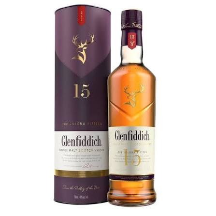 GLENFIDDICH 15 ANOS WHISKY - 70cl