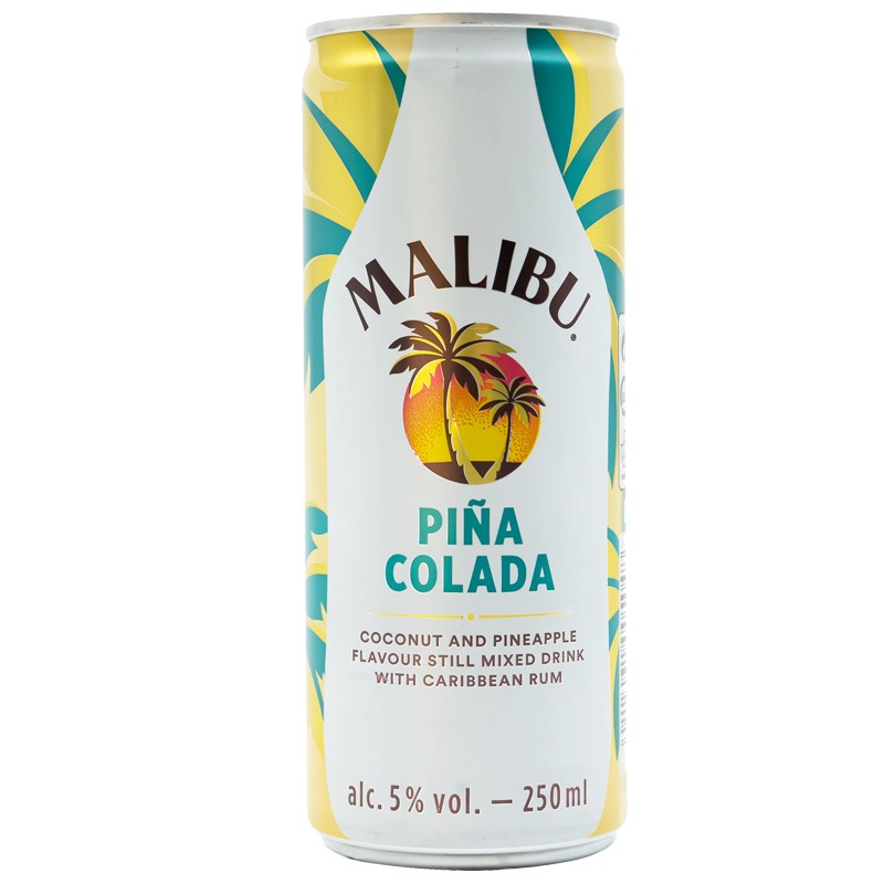 MALIBU PINA COLADA LATA 25CL