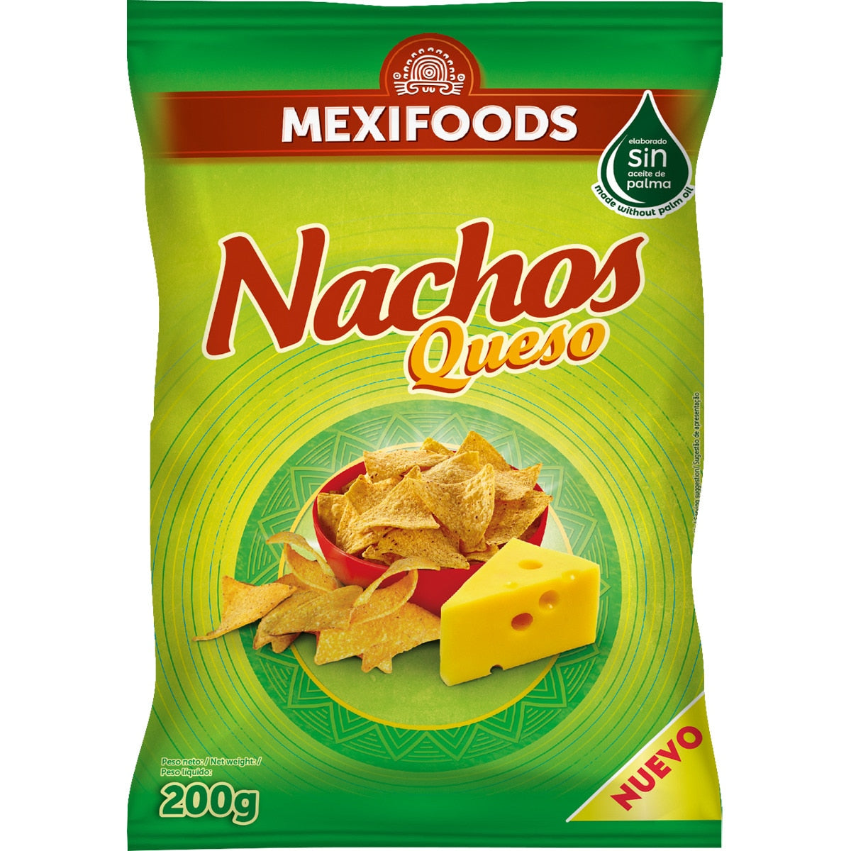 MEXIFOOD CHEESE NACHOS 200G