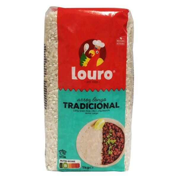 LOURO - LONG RICE - 1KG X 12 UND.
