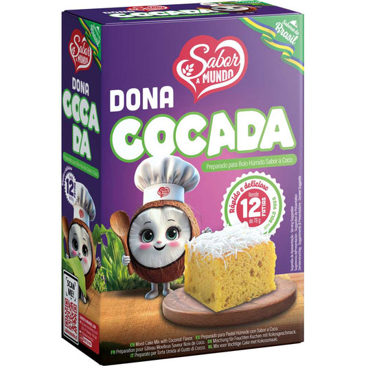 Preparado para Bolo Coco 435g