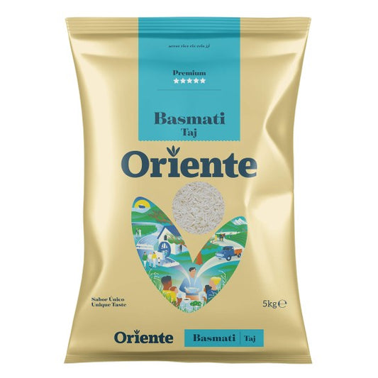 ORIENTE - TAJ - BASMATI  RICE -  5KG