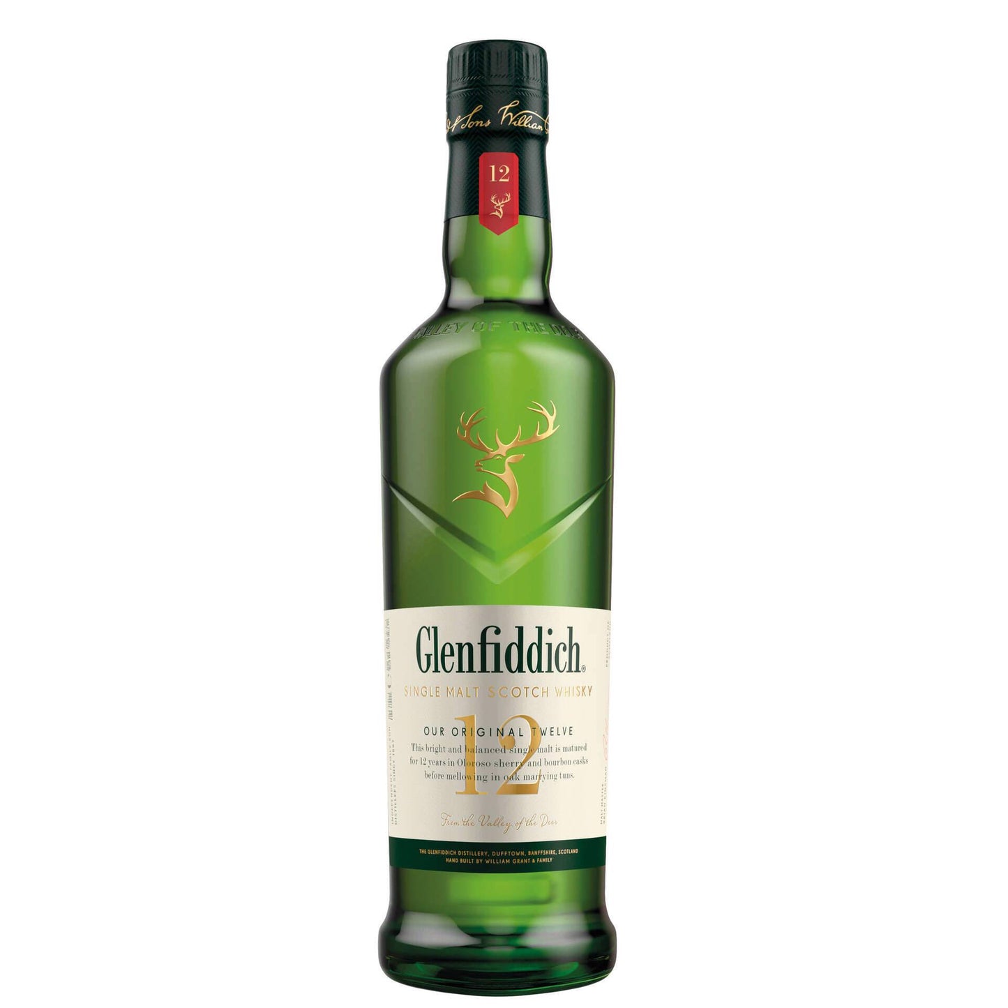 GLENFIDDICH 12 ANOS WHISKY  - 70cl