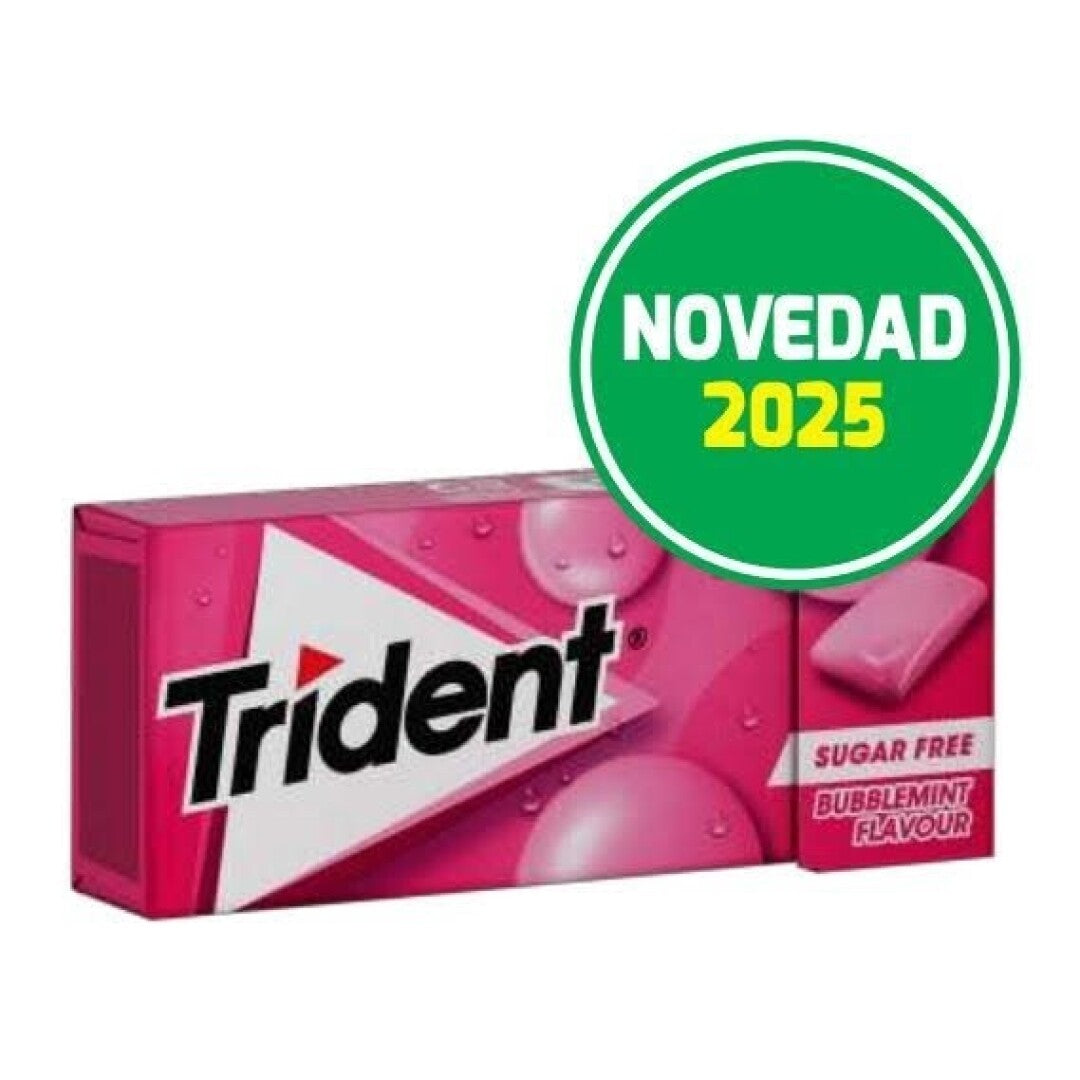 TRIDENT BUBBLEMINT 14G X 24UND.