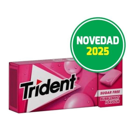 TRIDENT BUBBLEMINT 14G X 24UND.