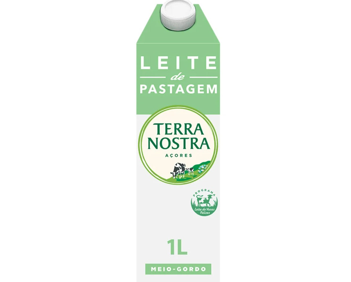 TERRA NOSTRA LEITE MEIO GORDO 1L