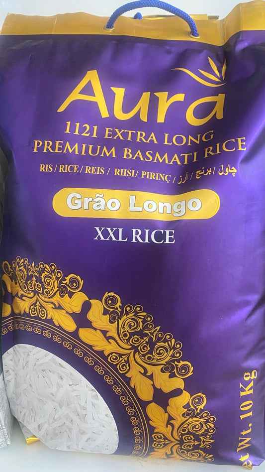 RICE - AURA 1121- EXTRA LONG BASMATI 10KG