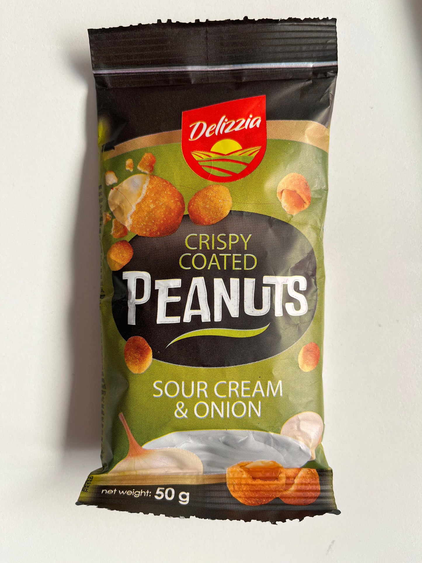 Coated Peanuts SOUR CREAM 50G