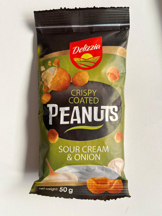 Coated Peanuts SOUR CREAM 50G