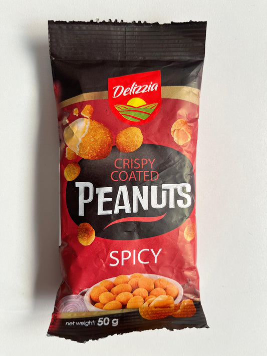 Coated Peanuts Spicy  50G