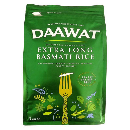 RICE - Daawat Extra Long Basmati  5Kg.