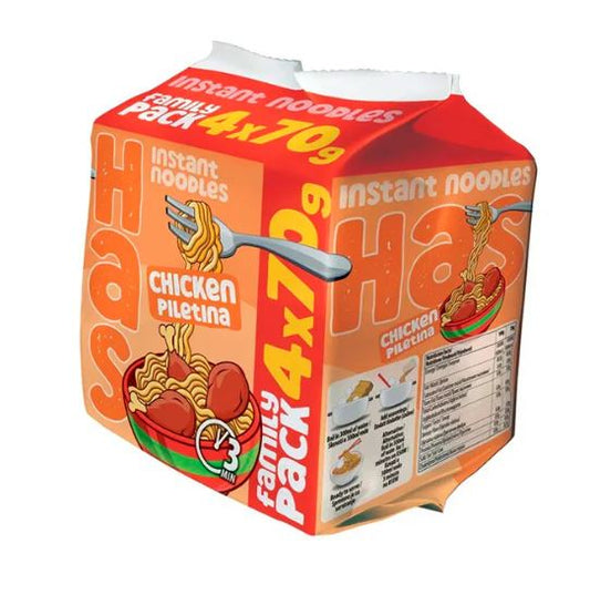 HAS CHICKEN Instant noodles Family Pack