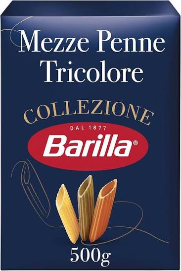 BARILLA MASSA PENNE TRICOLORE 500G