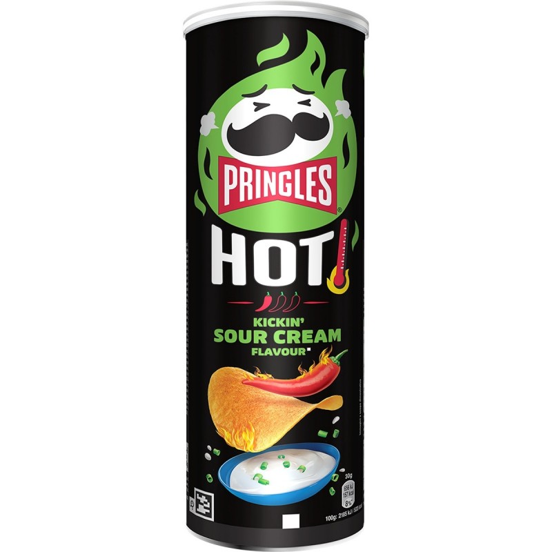 Pringles HOT Sour Cream 165G