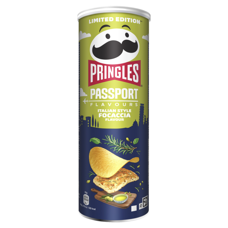 Pringles Italian Foccacia 165G