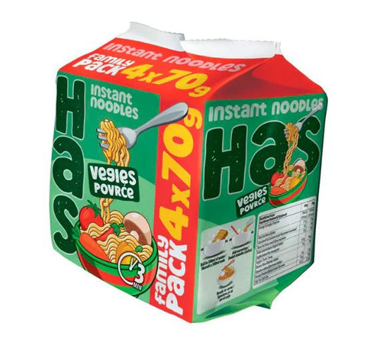 HAS VEGGIE Instant noodles Family Pack